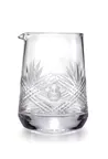 image of Mercer M37175 Mixing Glass, 25-32 oz 750 ml, 4 1/4" Dia x 5-5/8" H Base Pouring Spout Tempered Glass