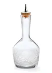 image of Mercer M37192 Bitters Bottle, 6.8 oz (200 ml) Glass 3-1/8" Dia x 7" H, Steel Top Cork - Contemporary