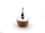 image of Mercer M37194 Barfly Replacement Liquor Pourer, Free Flow Stainless Steel, Silver Spout, No Collar