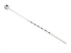 image of Mercer M37217 Bartender Tasting Tablespoon, 10.8" Twisted Shaft, 18/8 Stainless Steel, 9"-10" Bulk
