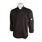 image of Mercer M60017BK3X Millennia Air Jacket, 3XL Black, Unisex Long Sleeve, 65/35 Poly/Cotton Twill