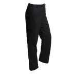 image of Mercer M62100BK5X 5XL Black Chef Pants – Men Poly/Cotton Twill Pleated Pockets Waist with Drawstring