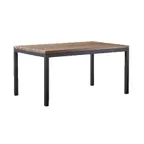 image of Original Wood Seating PONCE 3096 Rectangular Ash Wood Top 30x96, 1.25 Thick TopShield Protected, 16 Gauge Steel Frame