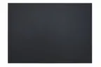 image of BFM Seating BL2430 24x30 Rectangular Relic Table Top, 2" Thick MDF Melamine Black