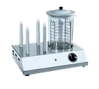 image of Eurodib HOTDOG 6" Hot Dog Steamer & Bun Warmer