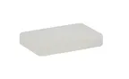 image of Cal-Mil 1647-CP Gel Pack – 6" x 4" x 1" White BPA‑Free Beverage Tub for Bottle Service