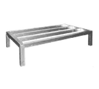 image of Klinger's Trading ADR2048 Dunnage Rack, 48"W x 20"D x 12"H, 2500lbs, Aluminum