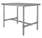 image of Klinger's Trading HST1896 Stainless Steel Top 85" - 96" Work Table