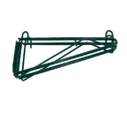image of Klinger's Trading SD24-GREEN Double Wall Shelf Bracket, 24" Deep, Green Epoxy Finish