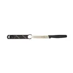 image of Mercer M33930B Bar Knife – 4¼" Wavy Edge, 2‑Tine End, Slide‑On Guard, Steel Blade, PP Handle, NSF