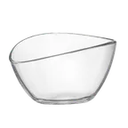 image of Steelite 49122Q048 Beta Dessert Bowl, 6.75 oz, 4.375" x 2.375", Clear Oval Soda Lime Glass, Sold per Dozen