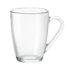 image of Steelite 49126Q832 Coffee Mug, 10.75 oz, 4.5" x 4.125", Soda Lime Glass, 6/Case