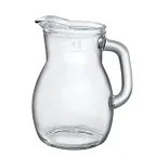 image of Steelite 4971Q691 Bistrot Glass Pitcher, 10.125 oz, With Handle, No Lid, 3.125" x 4.625", Sold per Dozen