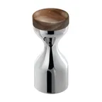 image of Steelite 5998RW038 Limbrey Salt Mill, 5.75", 18/10 Stainless Steel, Robert Welch Design