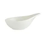 image of Steelite 62105ST1027 Rattan Finish Porcelain Amuse Bouche Bowl, 1.0 oz, 3.625" x 2.75", Fortified Porcelain, Oven Safe to 500°F, Sold per Dozen