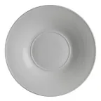 image of Steelite 6300P590 11.25" Aura Round Porcelain Presentation Plate, Oven Safe to 465°F, Porcelain, 12 Per Case