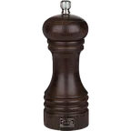 image of Steelite 6324T508 Salt Mill, 6.0 Height, Beechwood Chocolate Wood Finish, 1-7 Height Range, Wood Material, 4/Case