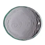 image of Steelite 6512G375 Oval Clear Glass Bowl, 4", 2 oz, Subtle Texture, Sold per Dozen