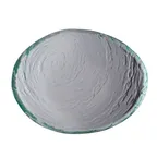 image of Steelite 6512G376 Clear Glass Oval Bowl, 7.625" x 5.75", 4 oz, Scape Glass, Sold per Dozen
