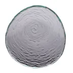 image of Steelite 6512G378 Clear Scape Glass Round Platter, 5.625" Diameter, 0.875" Thick, 1 Dozen