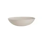 image of Steelite GS196642 Mid Modern Round Glass Serving Bowl, 8.25" x 2.375", 1.25 qt, Cream Finish, Sold per Case