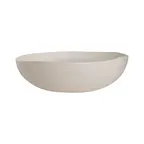 image of Steelite GS196645 11.5 Round Glass Serving Bowl, 3.5 Qt, Cream Finish, Sold per Case