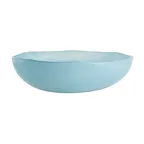 image of Steelite GS196646 11.5" Round Glass Serving Bowl, 3.5 Qt, Solid Dusk Blue, Case Quantity