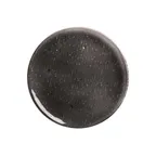 image of Steelite GS196652 13" Round Two-Tone Glass Platter, Dark Grey/Cream, 1"H, Glass Dinnerware