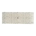 image of Steelite GS196661 Mid Modern Serving Platter, 14" Rectangular, Glass, Cream Dark Grey, Sold per Case