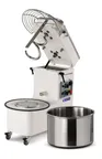 image of AMPTO PK44ADUS Spiral Dough Mixer, 2-Speed, 97 lb Dough, Stainless Steel Bowl, 220v/60/3-ph