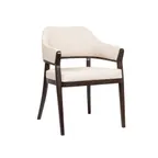 image of G & A 2812 Whitman Banquet Arm Chair, Upholstered Back & Seat, 12 Gauge Aluminum, Welded Joint Assembly