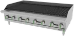 image of Asber AERB 48 EM Countertop Gas Charbroiler