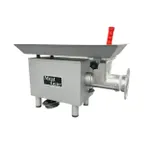 image of Concasse MO22AC2HP2201P Bench Meat Grinder - 2 HP, 220V/1-Ph, #22 Hub, 1700 lbs/hr, Cast Iron, Commercial