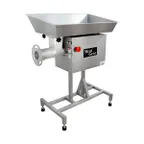 image of Concasse MO32AC3HP2201PE Bench Meat Grinder – 3 HP 220V 1-Phase Electric, #32 Hub, Stainless Steel, 3300 lbs/hr Capacity