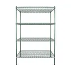 image of Concasse MCEA4824EP Epoxic Wire Shelves - 48"W x 24"D x 72"H
