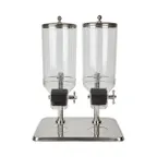 image of Concasse MCEQDC02 Countertop Cereal Dispenser, Double 7‑Liter Base, 2‑Dispenser, 7.5 L