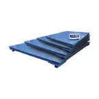 image of Concasse PBP3X3F2T Profile Floor Scale – 4,000‑10,000 lb, 3×3 ft, Steel, Epoxy Finish, LED Display, Battery