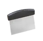 image of American Metalcraft DSP6705 Dough Cutter/Scraper, 6" Stainless Blade, 4½" High, Handle, Corner