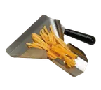 image of American Metalcraft FFSR1 French Fry Scoop – 6" Stainless Steel Right‑Hand Plastic Handle, Tool
