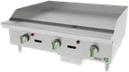 image of Asber AETG 36 EM Countertop Gas Griddle / Hotplate