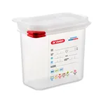image of Carlisle 03022 - 1.6 Qt PP Container with Lid, 6-15/96" x 4-1/4" x 6", BPA Free, NSF Certified