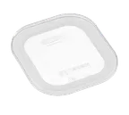 image of Carlisle 91812 Araven GN 1/6 Square Silicone Lid, Clear, Airtight, -40°F to 392°F, HACCP Compliant