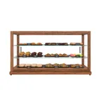 image of Koolmore KM-BDW-44D Bakery Display Case, 40.5"W x 15.9"D x 18.9"H, 9.0 cu ft, 3 tempered glass shelves,