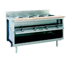 image of La Rosa Refrigeration L-82160-28 Electric Hot Food Serving Counter