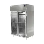 image of Delfield 6051XL-G 72" 2-Glass Door Reach-In Refrigerator, 33.2 cu. ft., Top Mounted