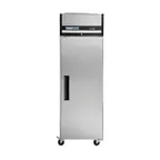 image of Hubert 73598 26.75” 1-Door Solid Door Reach-In Refrigerator 23 cu. ft. Top Mounted