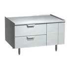 image of La Rosa Refrigeration 3142-RR 42" 2 Drawers Refrigerated Chef Base, Marine Edge Stainless Steel Top