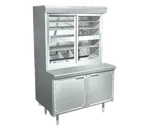 image of La Rosa Refrigeration L-31148-28 Pie/Salad Display Case, 48" x 28", 4‑Shelf, Remote Refrigeration