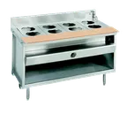 image of La Rosa Refrigeration L-80186-28 Gas Hot Food Serving Counter