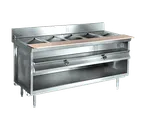 image of La Rosa Refrigeration L-81130-32 Electric Hot Food Serving Counter